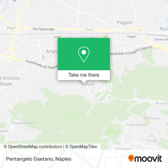 Pentangelo Gaetano map