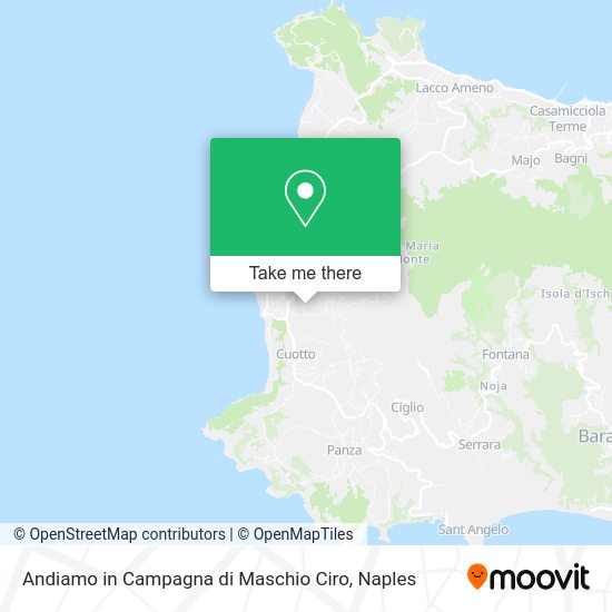 Andiamo in Campagna di Maschio Ciro map