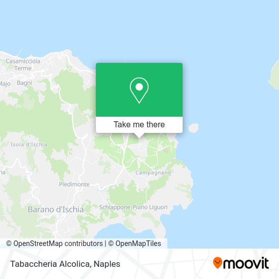 Tabaccheria Alcolica map