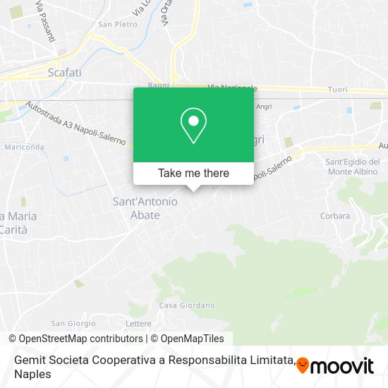 Gemit Societa Cooperativa a Responsabilita Limitata map