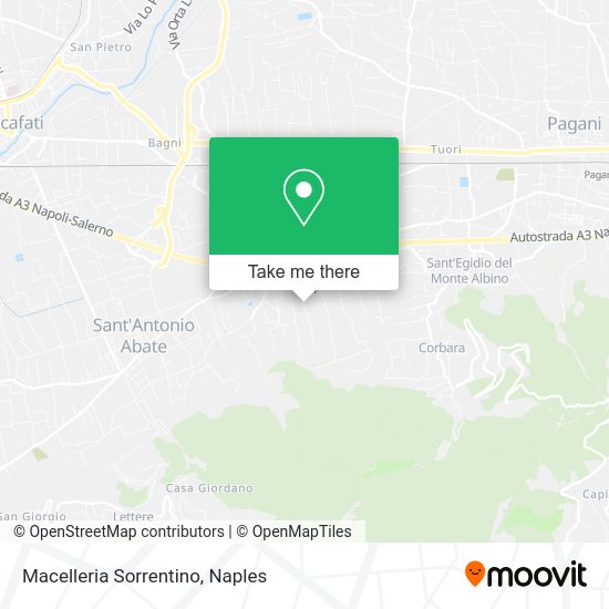 Macelleria Sorrentino map