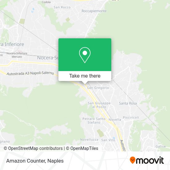 Amazon Counter map