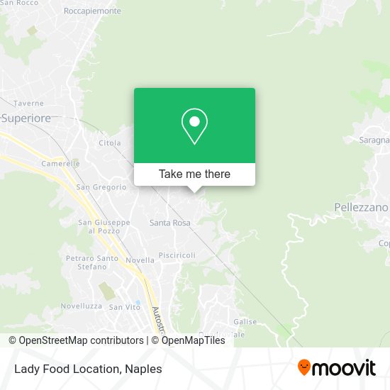 Lady Food Location map