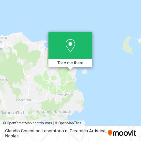 Claudio Cosentino Laboratorio di Ceramica Artistica map
