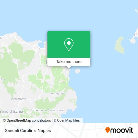 Sandali Carolina map
