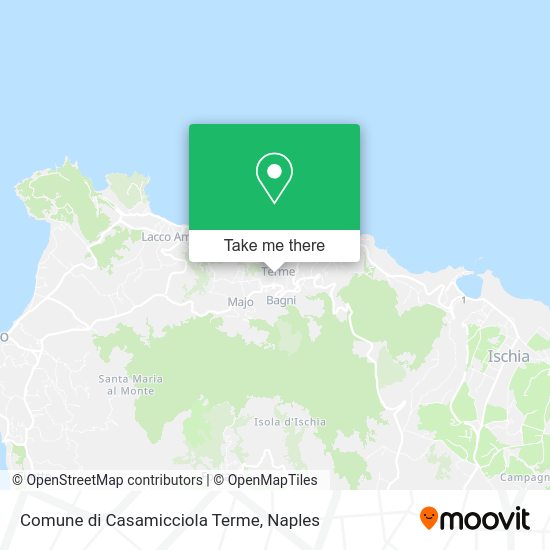Comune di Casamicciola Terme map