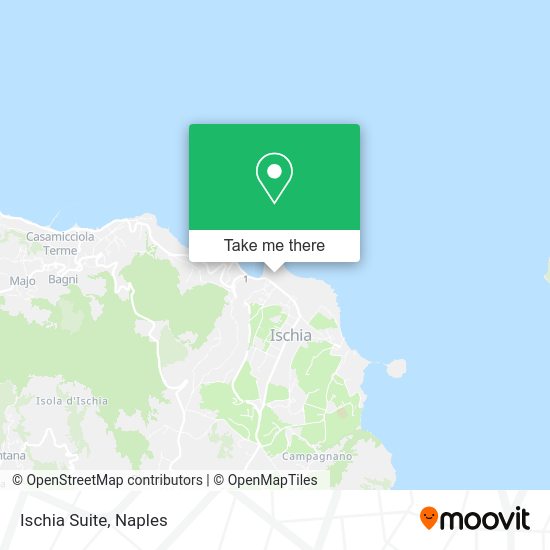 Ischia Suite map
