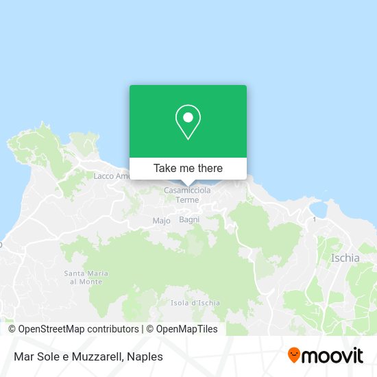 Mar Sole e Muzzarell map