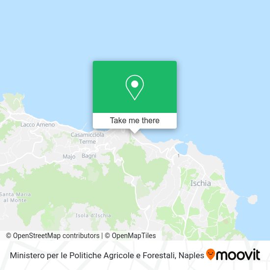 Ministero per le Politiche Agricole e Forestali map