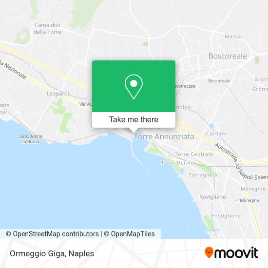 Ormeggio Giga map