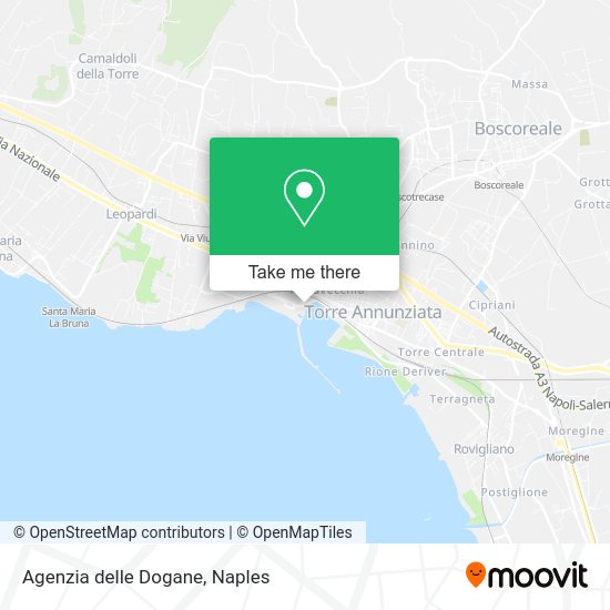 Agenzia delle Dogane map