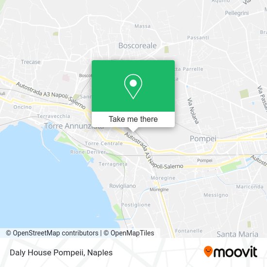 Daly House Pompeii map
