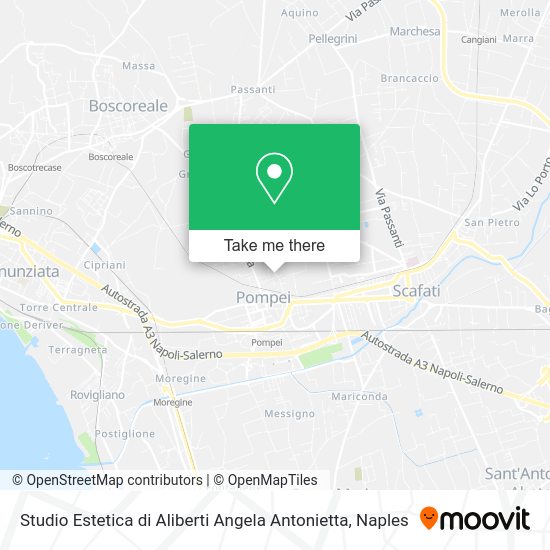 Studio Estetica di Aliberti Angela Antonietta map