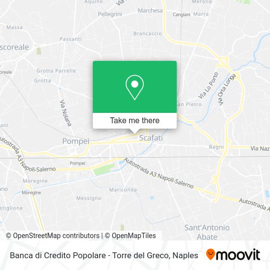 Banca di Credito Popolare - Torre del Greco map