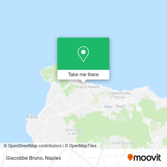 Giacobbe Bruno map