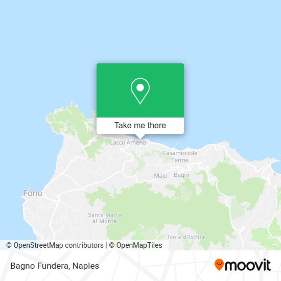 Bagno Fundera map