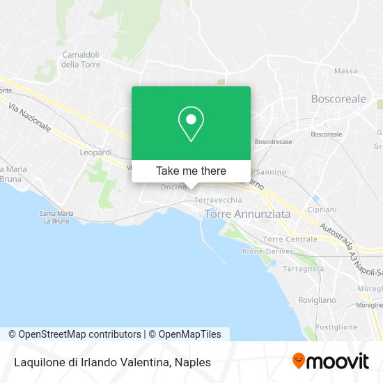 Laquilone di Irlando Valentina map