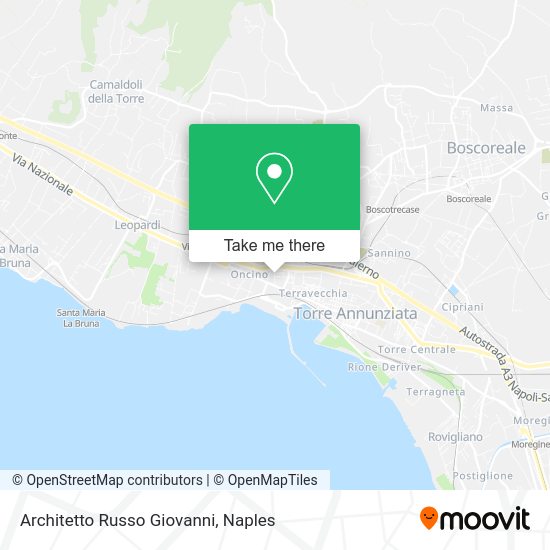 Architetto Russo Giovanni map