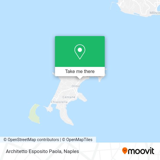 Architetto Esposito Paola map