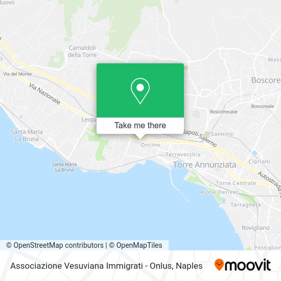 Associazione Vesuviana Immigrati - Onlus map