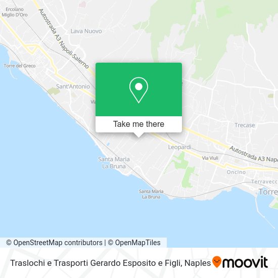 Traslochi e Trasporti Gerardo Esposito e Figli map
