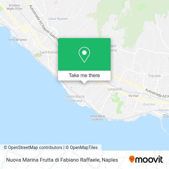 Nuova Marina Frutta di Fabiano Raffaele map