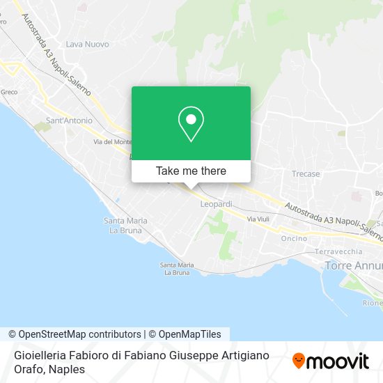Gioielleria Fabioro di Fabiano Giuseppe Artigiano Orafo map