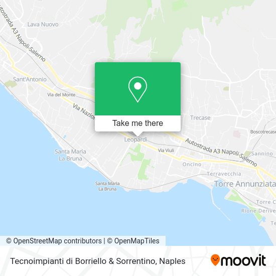 Tecnoimpianti di Borriello & Sorrentino map