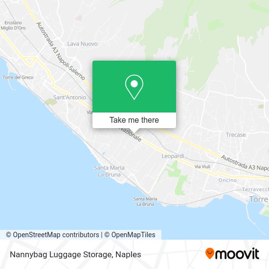 Nannybag Luggage Storage map