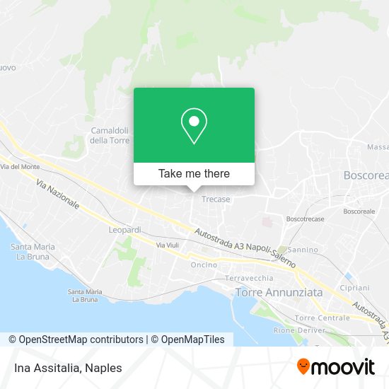 Ina Assitalia map