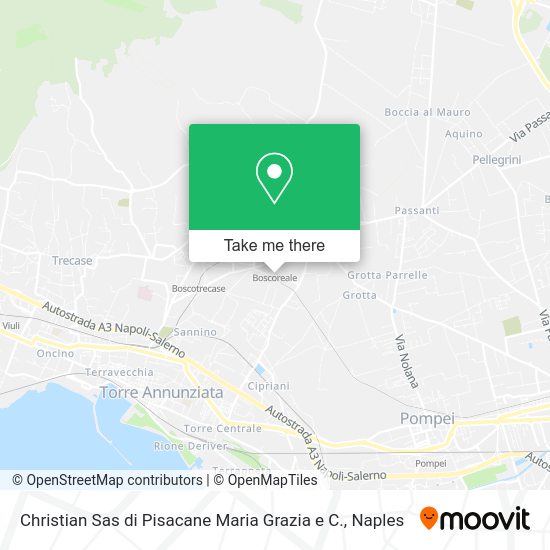 Christian Sas di Pisacane Maria Grazia e C. map