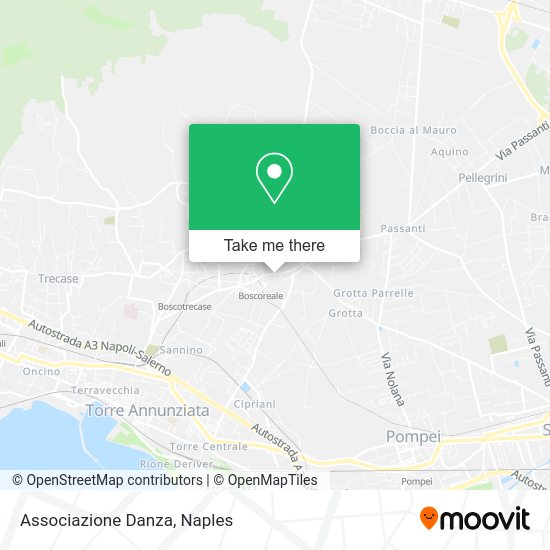 Associazione Danza map