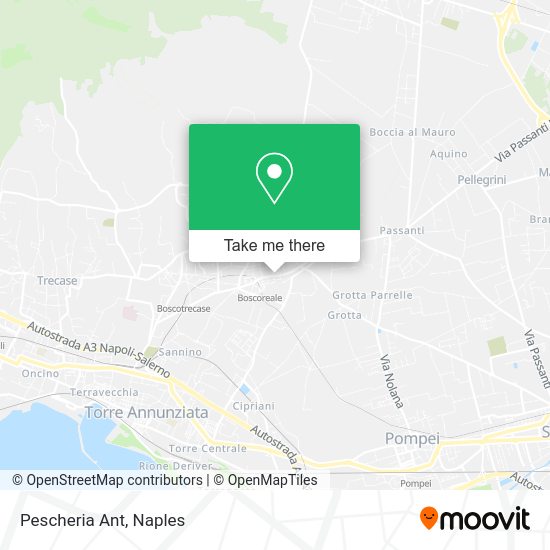 Pescheria Ant map