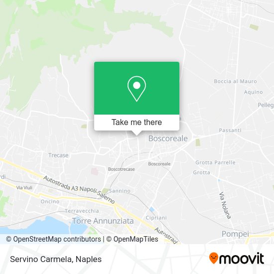Servino Carmela map