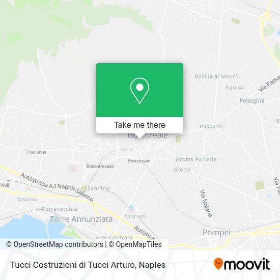 Tucci Costruzioni di Tucci Arturo map