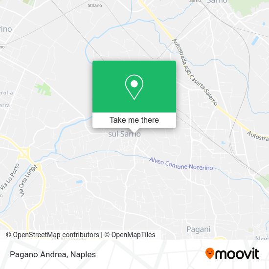 Pagano Andrea map