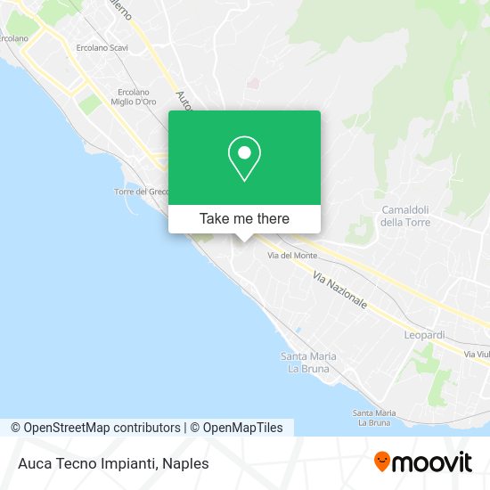 Auca Tecno Impianti map