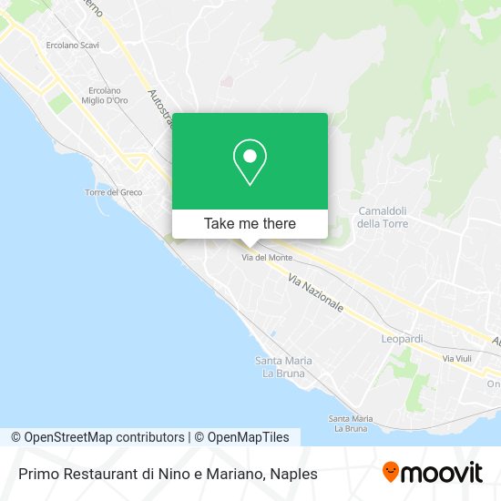 Primo Restaurant di Nino e Mariano map