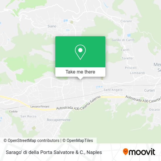 Sarago' di della Porta Salvatore & C. map