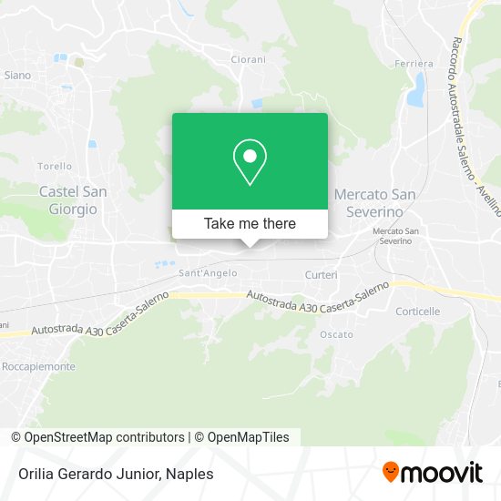 Orilia Gerardo Junior map