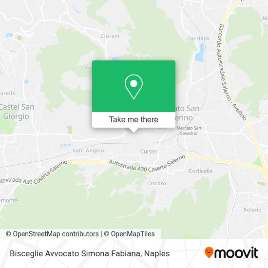Bisceglie Avvocato Simona Fabiana map