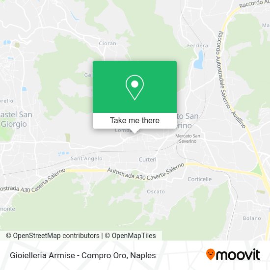 Gioielleria Armise - Compro Oro map