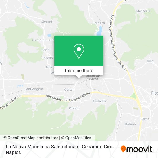 La Nuova Macelleria Salernitana di Cesarano Ciro map
