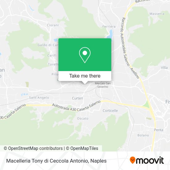 Macelleria Tony di Ceccola Antonio map