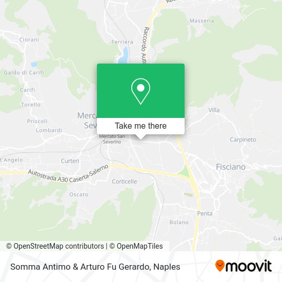 Somma Antimo & Arturo Fu Gerardo map