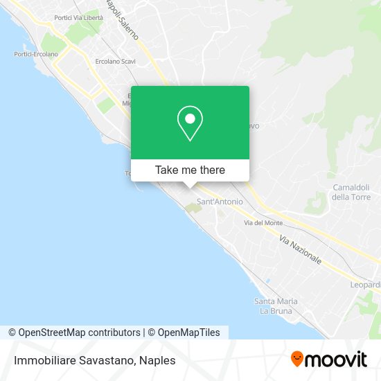 Immobiliare Savastano map