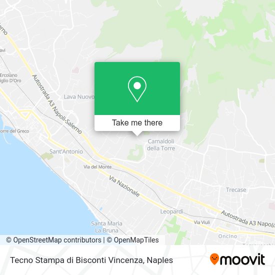 Tecno Stampa di Bisconti Vincenza map