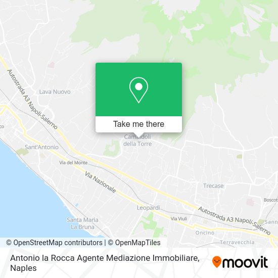 Antonio la Rocca Agente Mediazione Immobiliare map