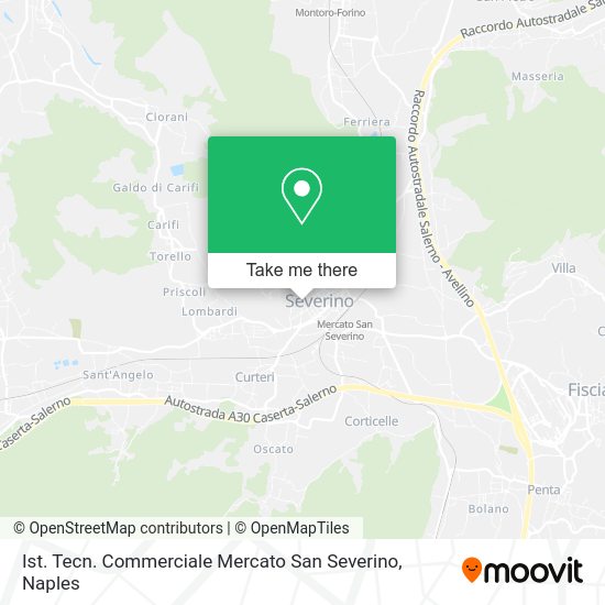Ist. Tecn. Commerciale Mercato San Severino map