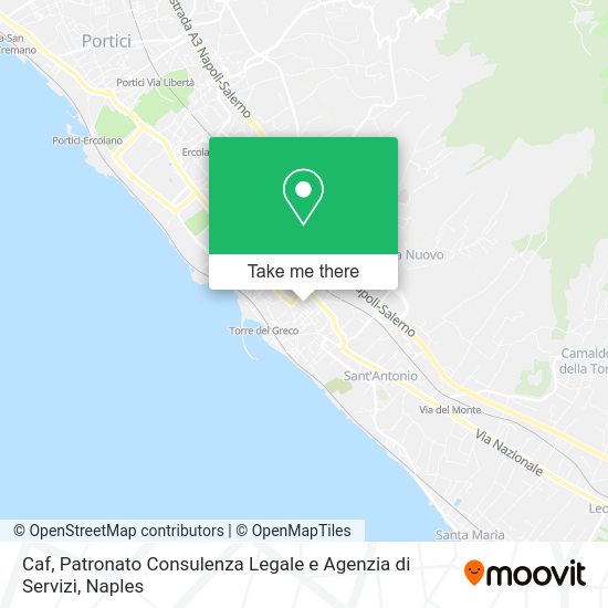 Caf, Patronato Consulenza Legale e Agenzia di Servizi map